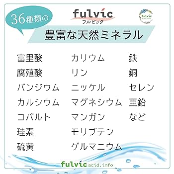 ミネラル原液100ml２本セット 雑誌掲載】 フルボ酸 フルボ酸ミネラル 原液 植物性ミネラル